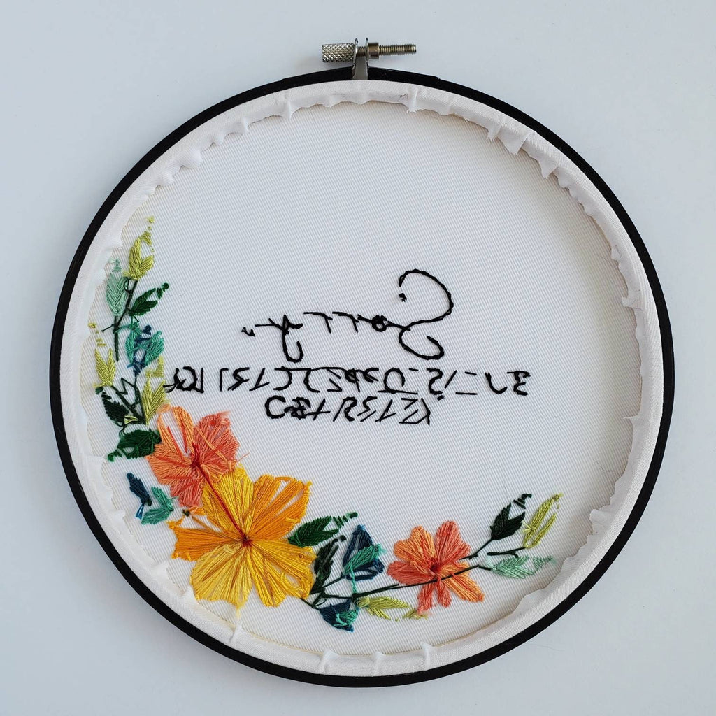 Sorry, But I Stopped Caring Years Ago - PDF Digital Download Embroidery Pattern & Guide