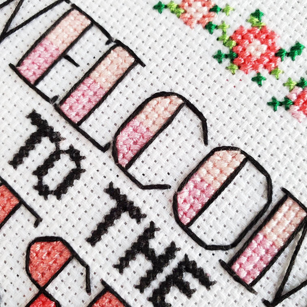 Welcome To The Shitshow - PDF Digital Download Cross Stitch Pattern & Guide