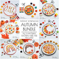 Autumn Embroidery BUNDLE - DIY Digital Download Embroidery Pattern & Guide