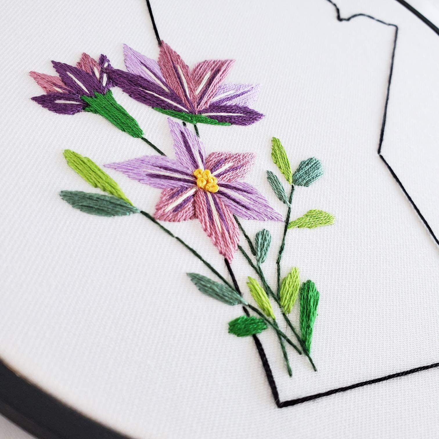 Manitoba Province - PDF Digital Download Embroidery Pattern & Guide